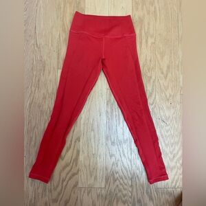 Avocado Red Leggings